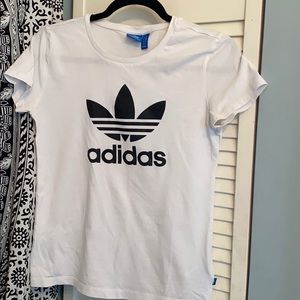 Adidas white t-shirt